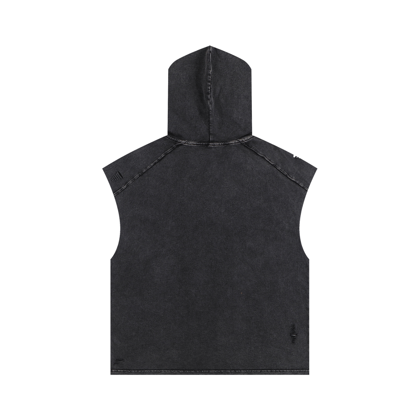 Men’s Snow Washed Boxy Hooded Tank Top