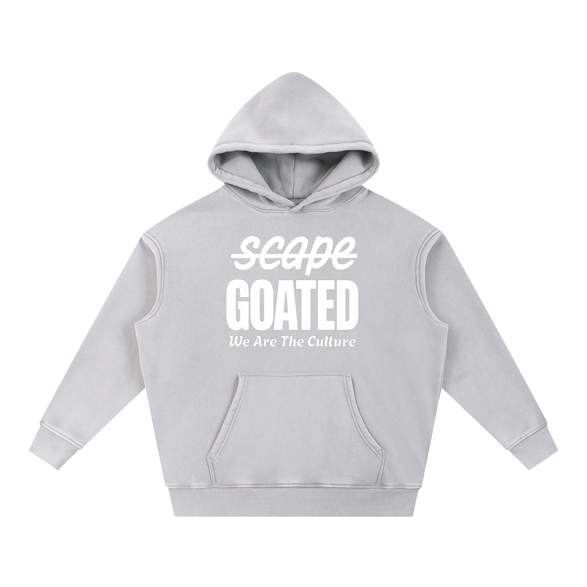 Men's Snow Wash Fleece Oversize Hoodie