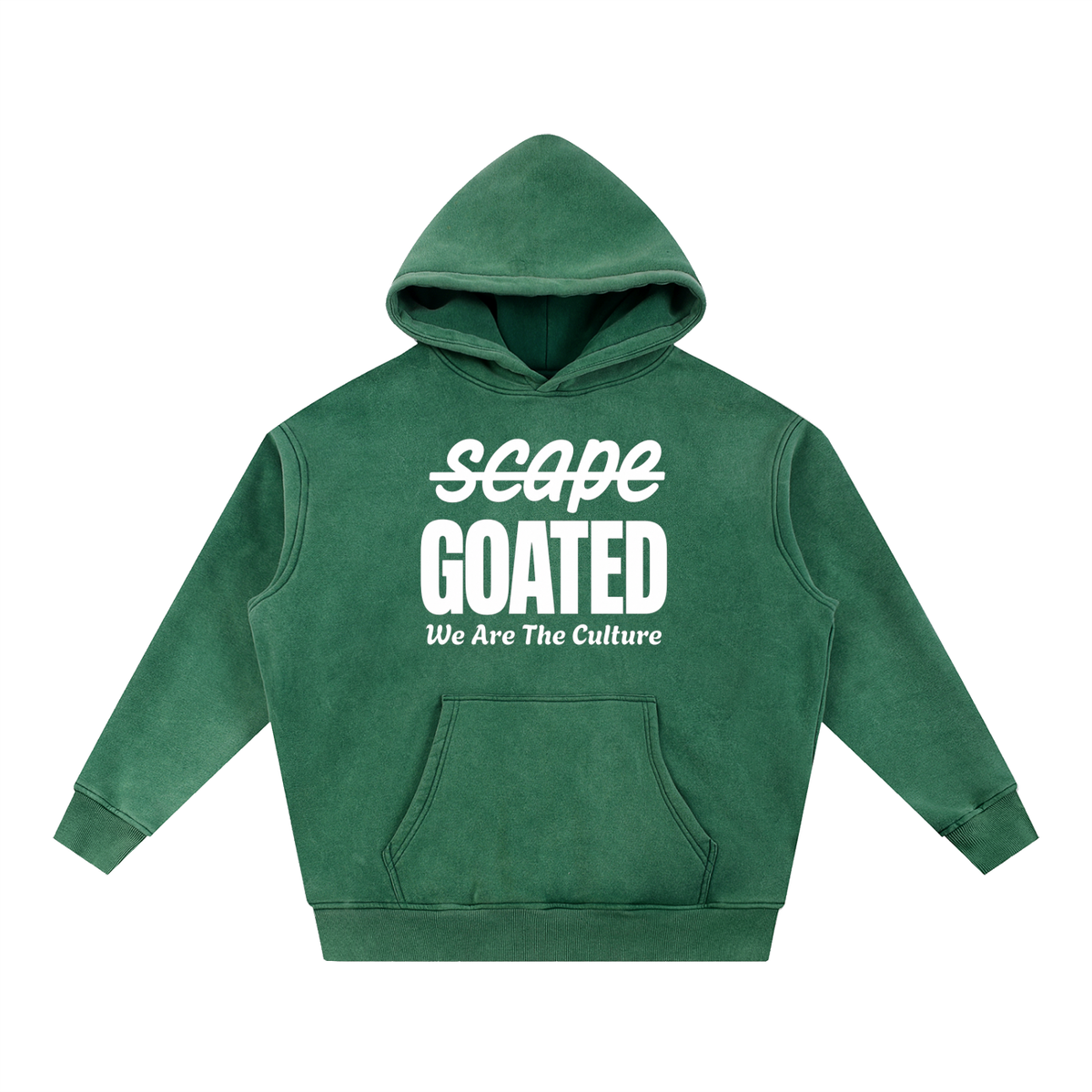 Men's Snow Wash Fleece Oversize Hoodie