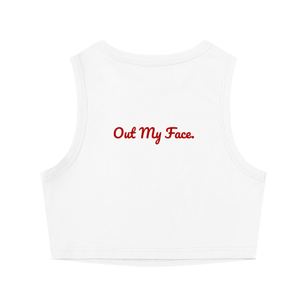 Women's Tight Crewneck Crop Tank Top