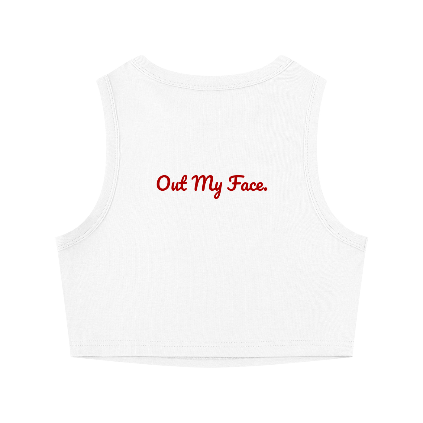 Women's Tight Crewneck Crop Tank Top