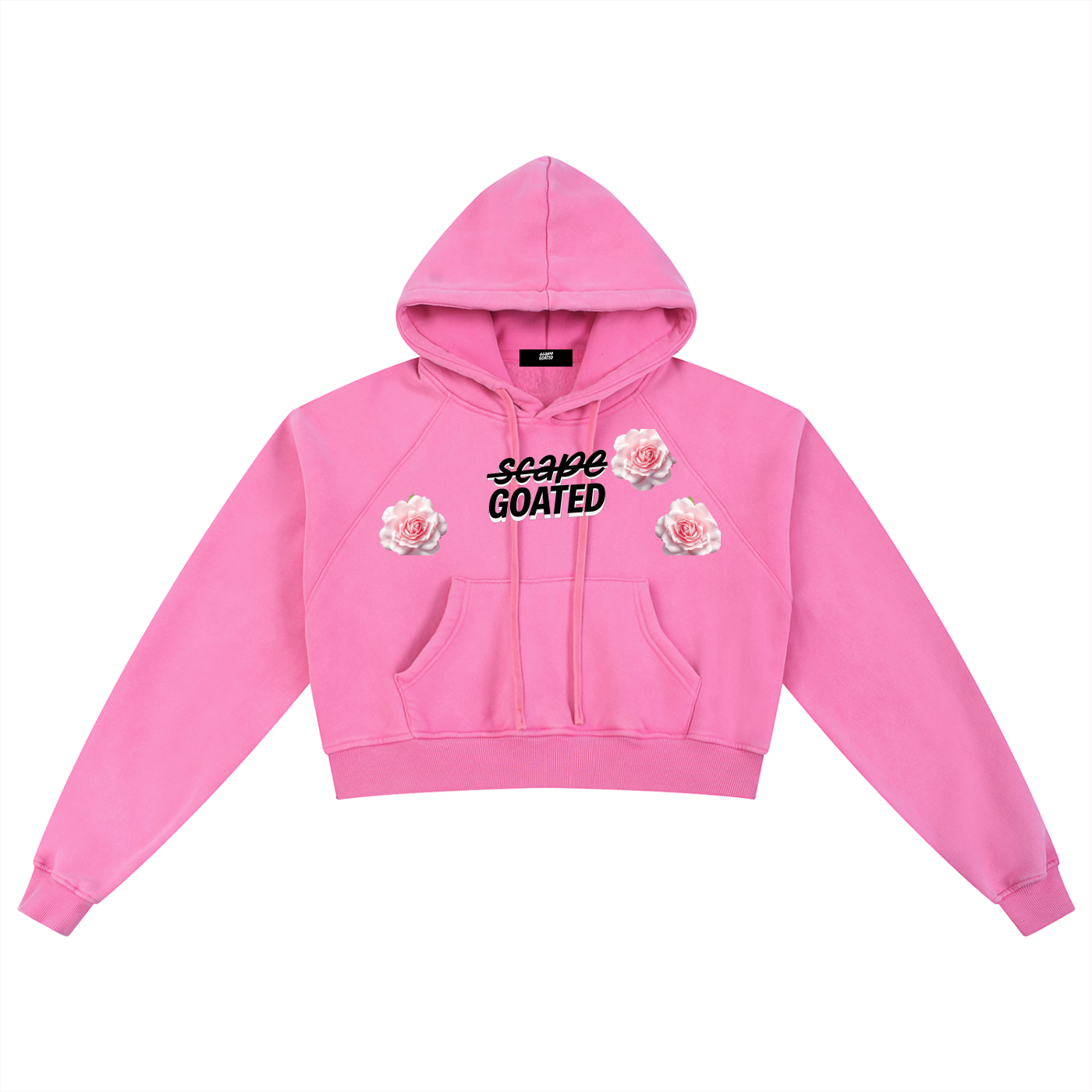 Women’s Snow Washed Cropped Hoodie