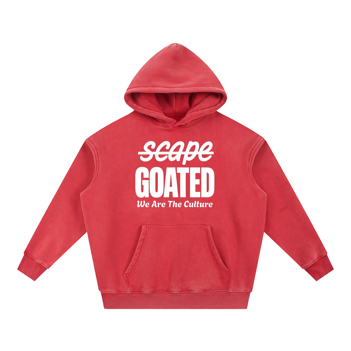 Men's Snow Wash Fleece Oversize Hoodie