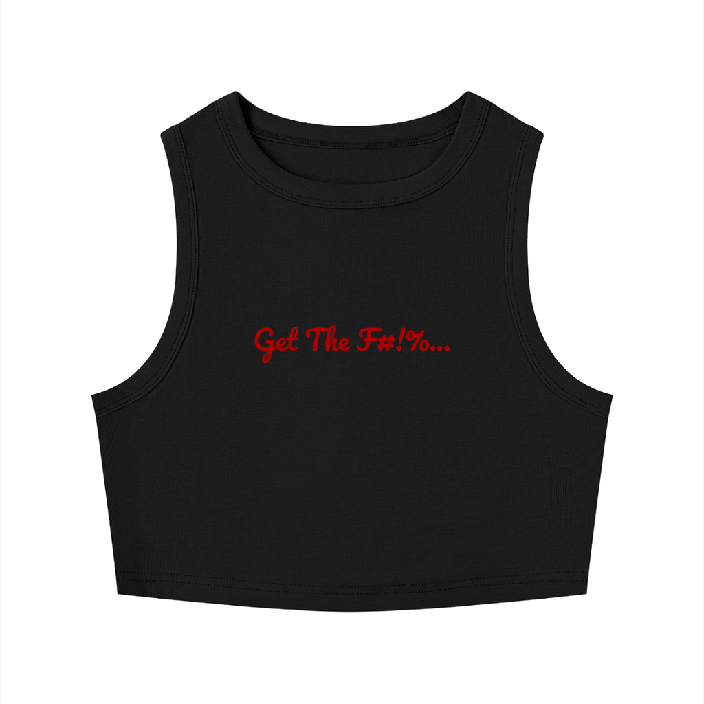 Women's Tight Crewneck Crop Tank Top