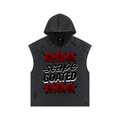Men’s Snow Washed Boxy Hooded Tank Top