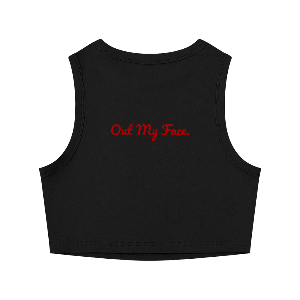 Women's Tight Crewneck Crop Tank Top