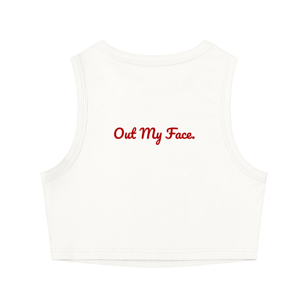 Women's Tight Crewneck Crop Tank Top