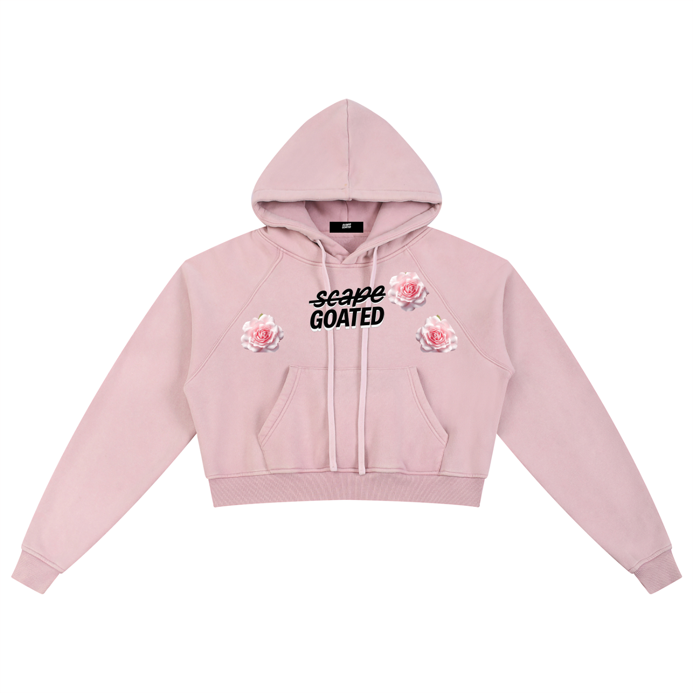 Women’s Snow Washed Cropped Hoodie