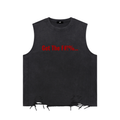 Men’s Snow Washed Raw-Hem Tank Top