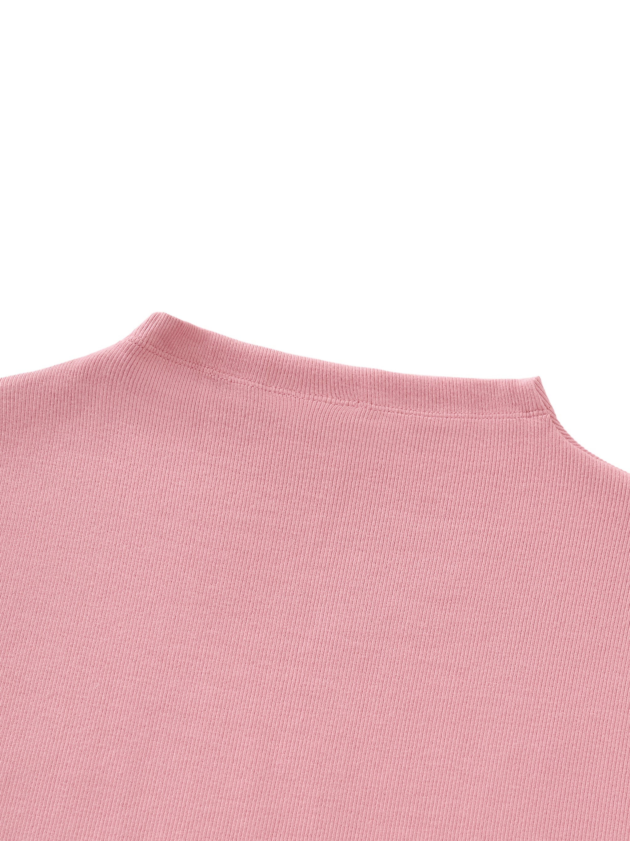 Women’s Essential Slim Fit Mock Neck T-Shirt