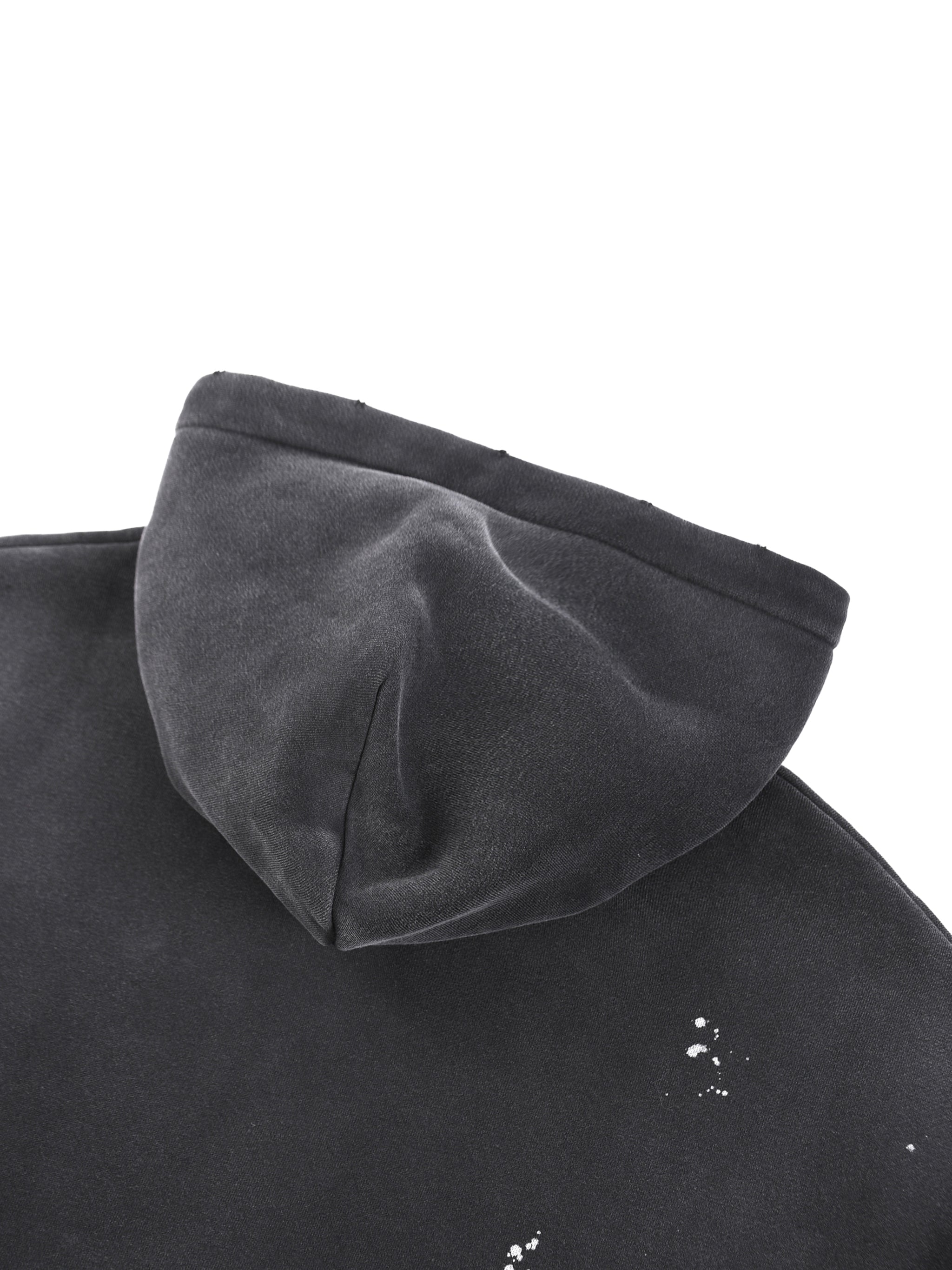 Women’s Vintage Washed Frayed Fleece Hoodie
