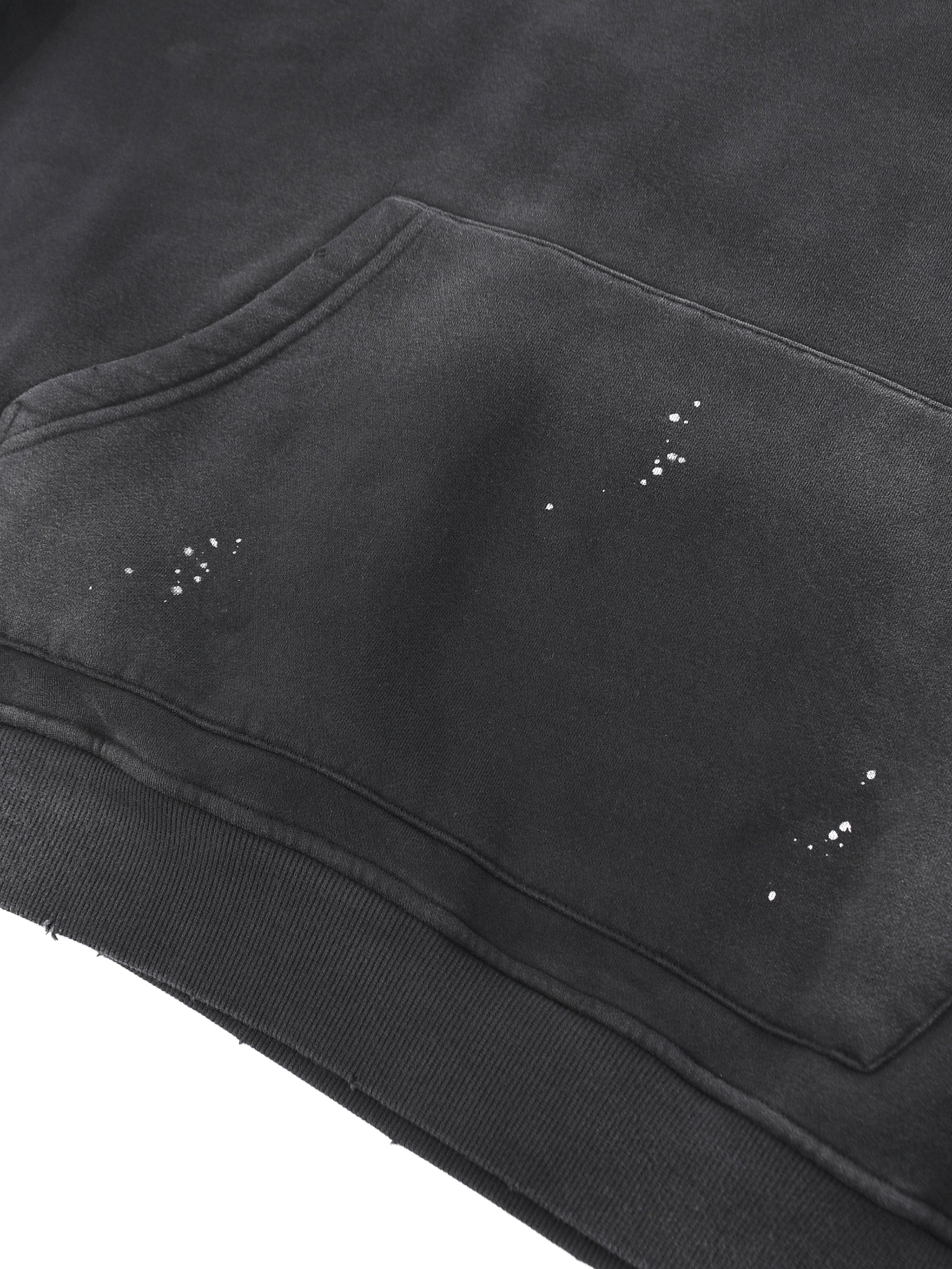 Women’s Vintage Washed Frayed Fleece Hoodie